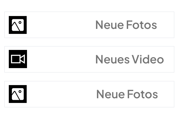 Screenshot Neue Fotos Neues Video Neue Fotos